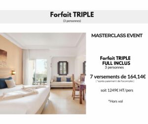 Acompte chambre Triple MC 2026