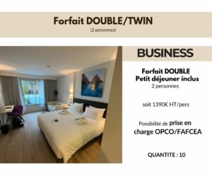 Acompte Forfait Double/Twin Corse